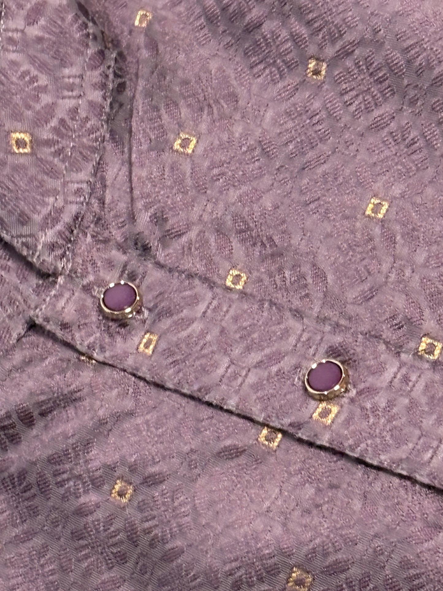 Amethyst Motif Kurta Pajama Set