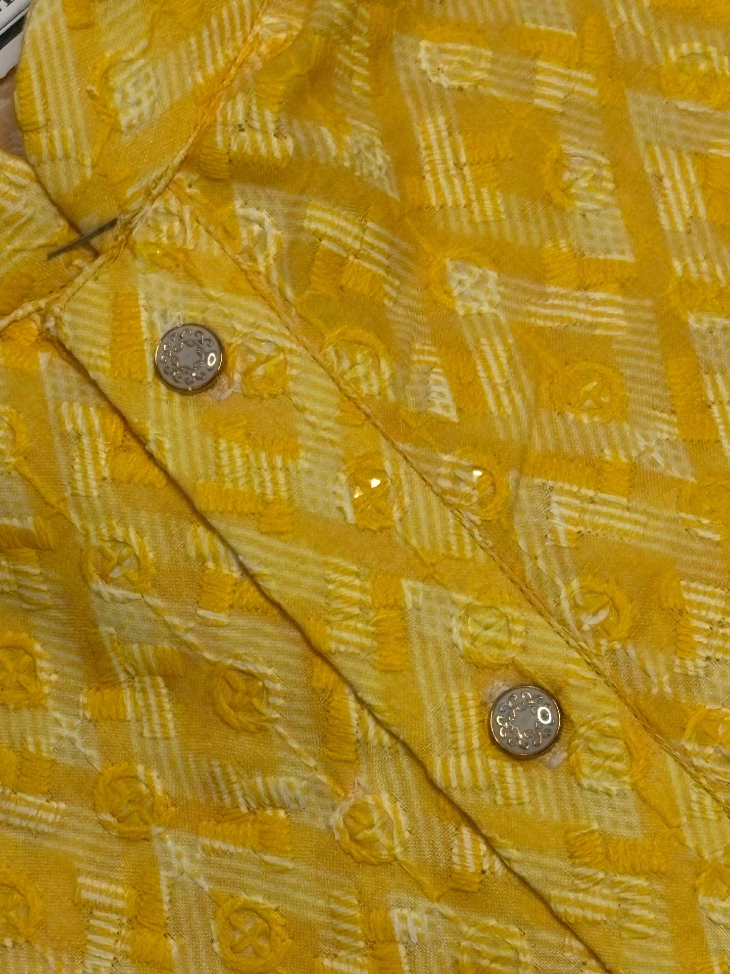 Sunlit Geometric Sequin Kurta Pajama Set