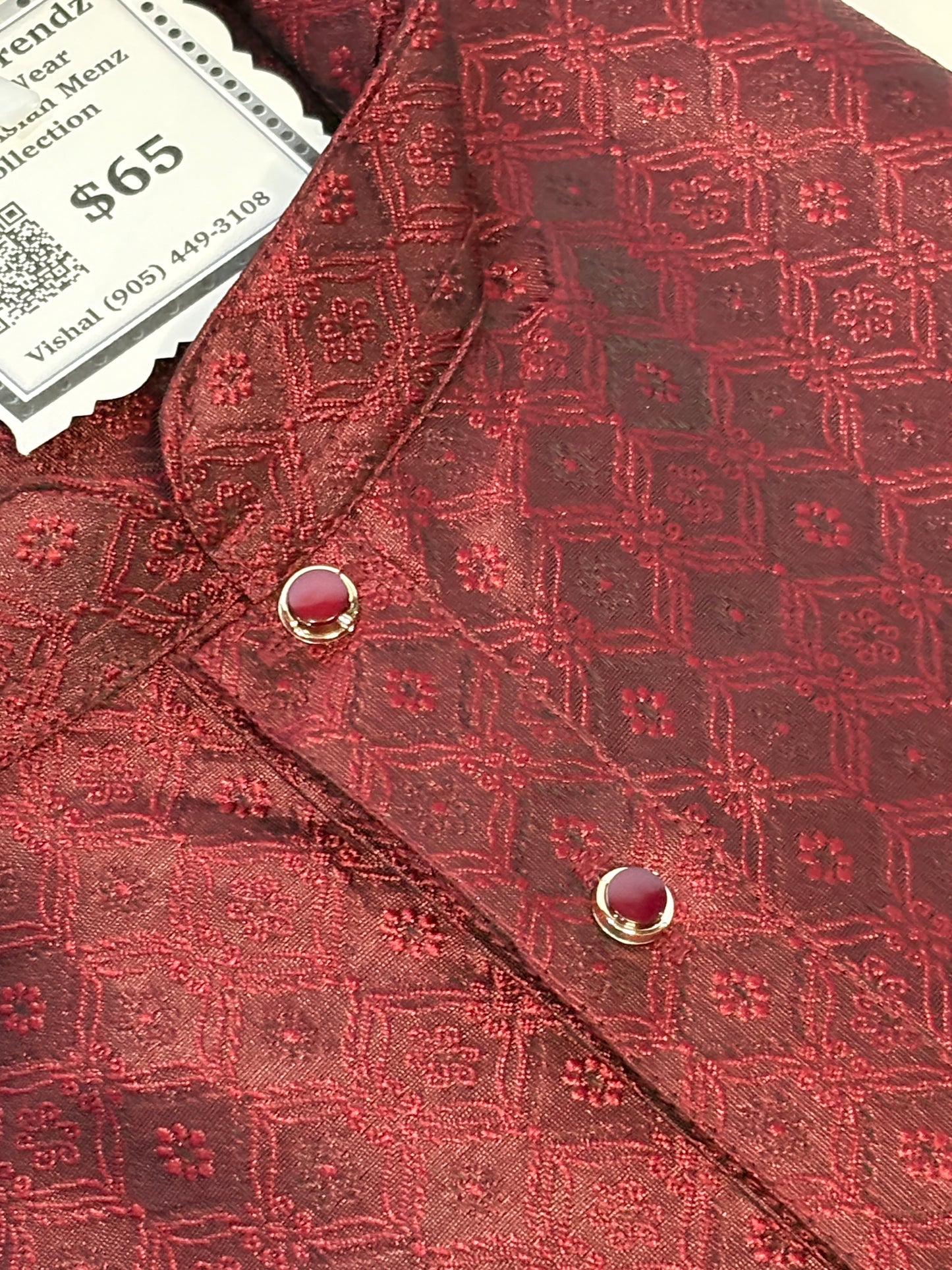 Royal Maroon Kurta Pajama Set