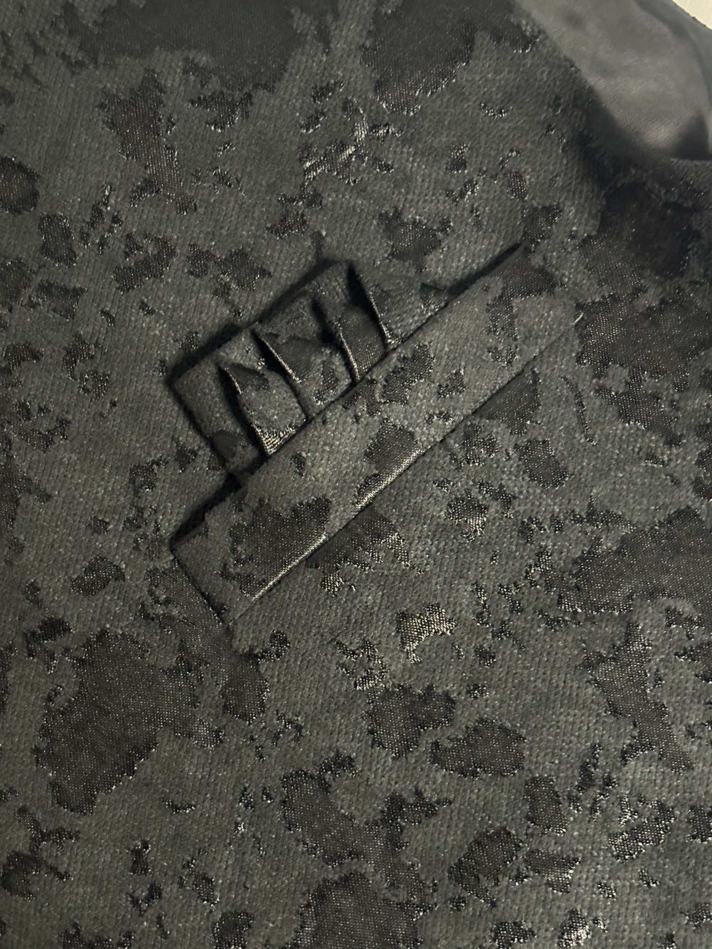 Black Ink Splash Modi Jacket